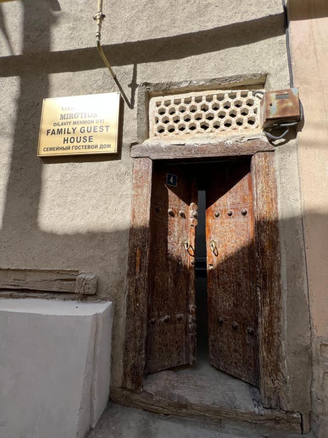 In Center Of Bukhara Family Guest House Mirg'Iyos Εξωτερικό φωτογραφία